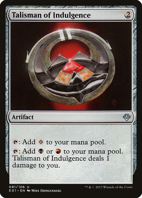 Talisman of Indulgence [Archenemy: Nicol Bolas], MTG Single - Gamers Grove