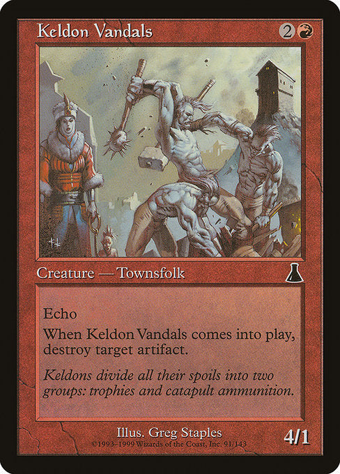 Keldon Vandals [Urza's Destiny]