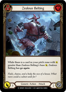 Zealous Belting (Blue) (Rainbow Foil) [U-MON295-RF] Unlimited Edition Rainbow Foil