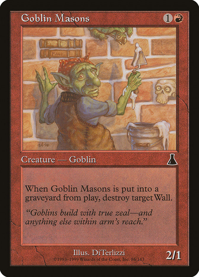 Goblin Masons [Urza's Destiny], MTG Single - Gamers Grove