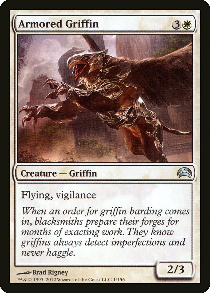 Armored Griffin [Planechase 2012], MTG Single - Gamers Grove