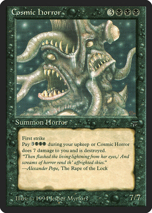 Cosmic Horror [Legends], MTG Single - Gamers Grove