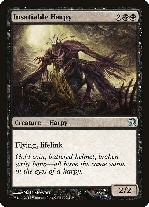 Insatiable Harpy [Theros], MTG Single - Gamers Grove