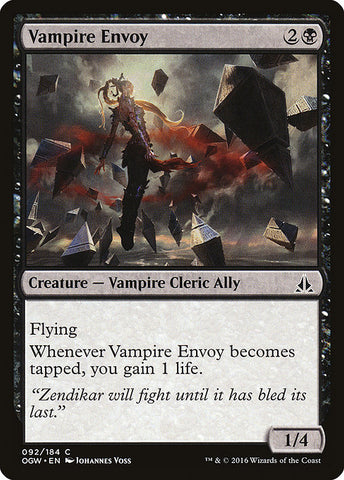 Vampire Envoy [Oath of the Gatewatch], MTG Single - Gamers Grove