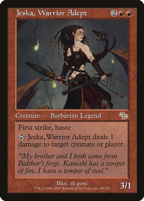 Jeska, Warrior Adept [Judgment], MTG Single - Gamers Grove