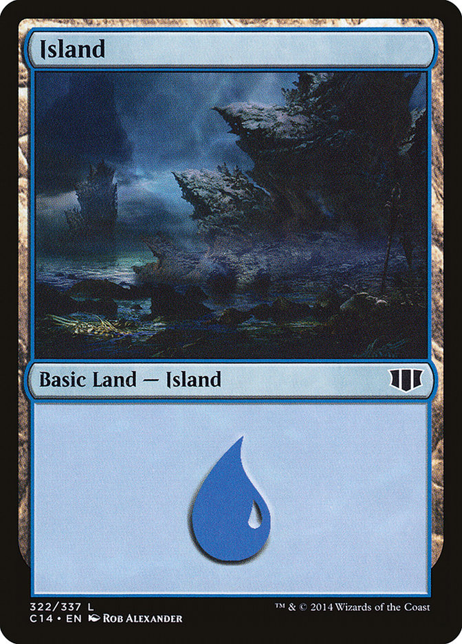 Island (322) [Commander 2014], MTG Single - Gamers Grove