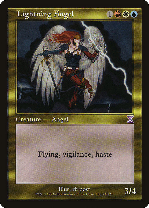 Lightning Angel [Time Spiral Timeshifted], MTG Single - Gamers Grove