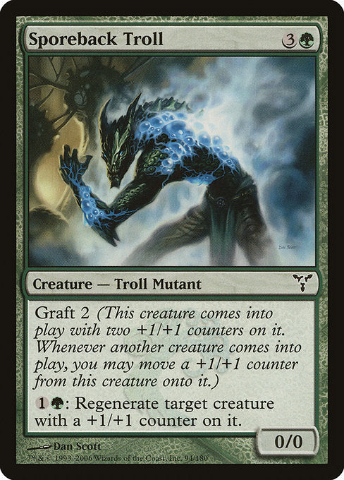 Sporeback Troll [Dissension], MTG Single - Gamers Grove