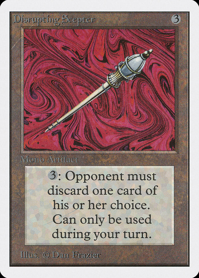 Disrupting Scepter [Unlimited Edition], MTG Single - Gamers Grove