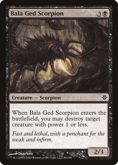 Bala Ged Scorpion [Rise of the Eldrazi], MTG Single - Gamers Grove
