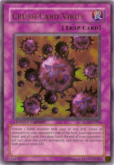 Crush Card Virus [SJCS-EN004] Ultra Rare