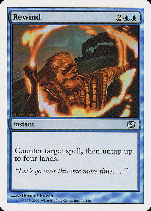 Rewind [Eighth Edition], MTG Single - Gamers Grove