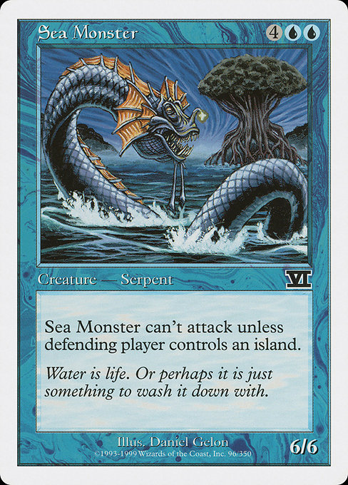 Sea Monster [Classic Sixth Edition], MTG Single - Gamers Grove