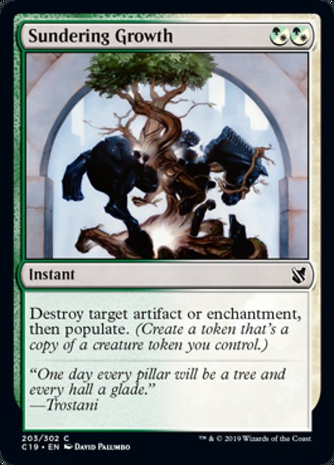 Sundering Growth [Commander 2019]
