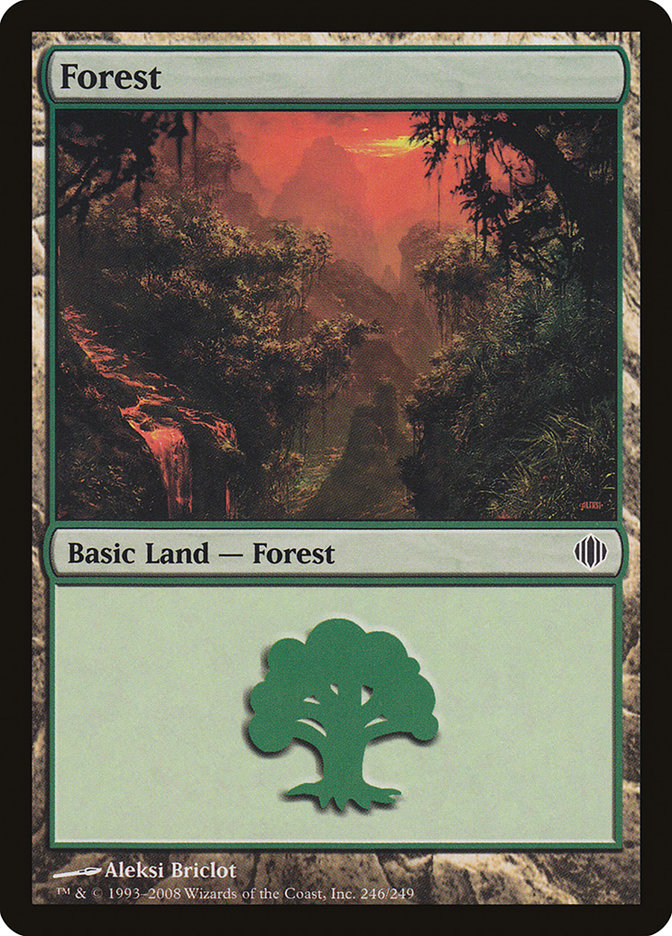 Forest (246) [Shards of Alara], MTG Single - Gamers Grove