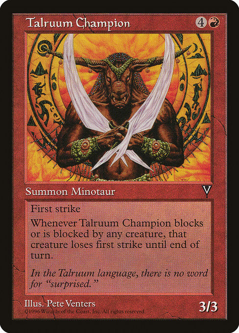 Talruum Champion [Visions], MTG Single - Gamers Grove