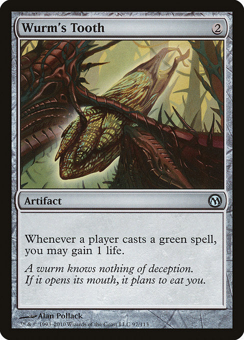 Wurm's Tooth [Duels of the Planeswalkers], MTG Single - Gamers Grove