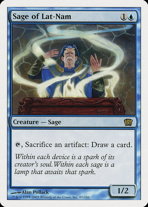 Sage of Lat-Nam [Eighth Edition], MTG Single - Gamers Grove