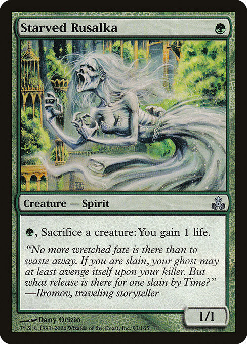 Starved Rusalka [Guildpact], MTG Single - Gamers Grove