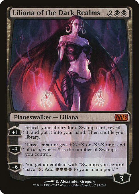 Liliana of the Dark Realms [Magic 2013], MTG Single - Gamers Grove