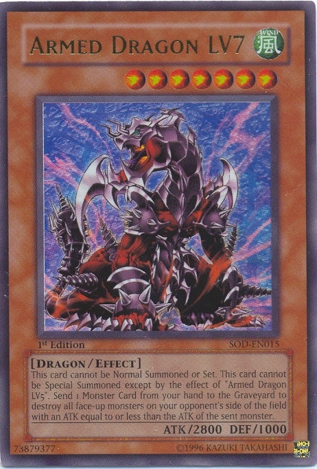 Armed Dragon LV7 [SOD-EN015] Ultra Rare
