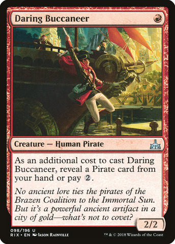 Daring Buccaneer [Rivals of Ixalan], MTG Single - Gamers Grove