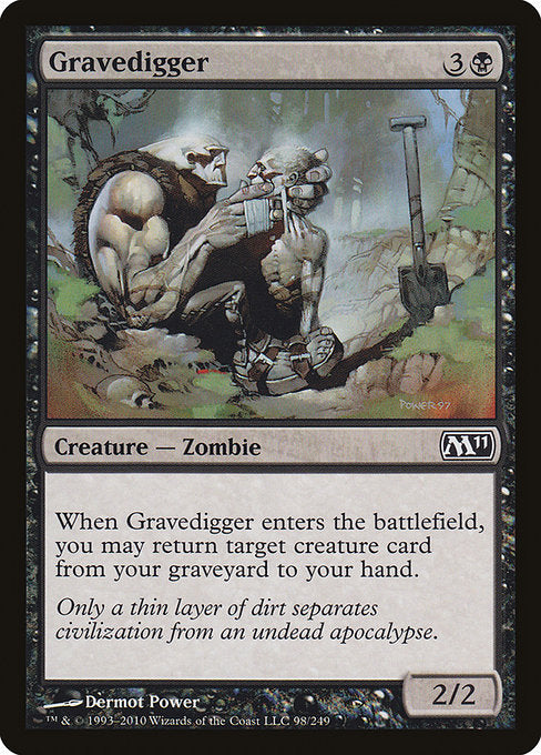 Gravedigger [Magic 2011], MTG Single - Gamers Grove