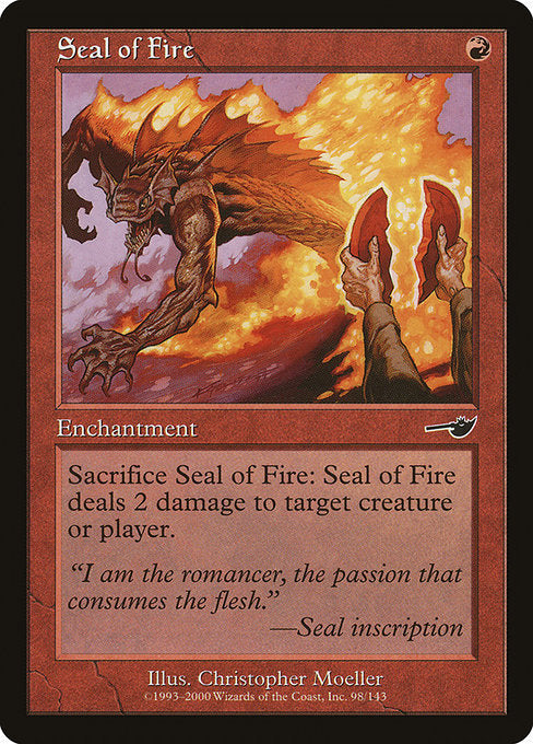 Seal of Fire [Nemesis], MTG Single - Gamers Grove