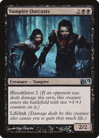 Vampire Outcasts [Magic 2012], MTG Single - Gamers Grove