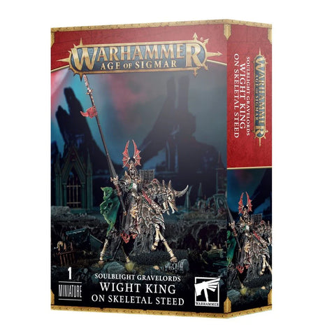 Age of Sigmar: Soulblight Gravelords - Wight King on Skeletal Steed