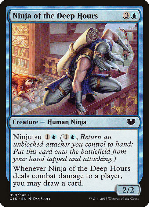 Ninja of the Deep Hours [Commander 2015], MTG Single - Gamers Grove