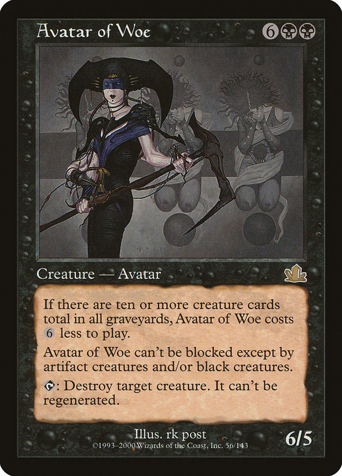 Avatar of Woe [Prophecy], MTG Single - Gamers Grove