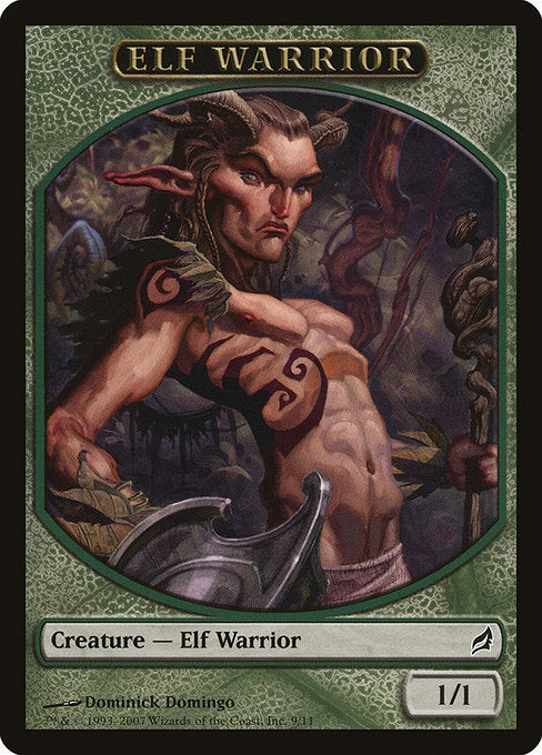 Elf Warrior [Lorwyn Tokens], MTG Single - Gamers Grove