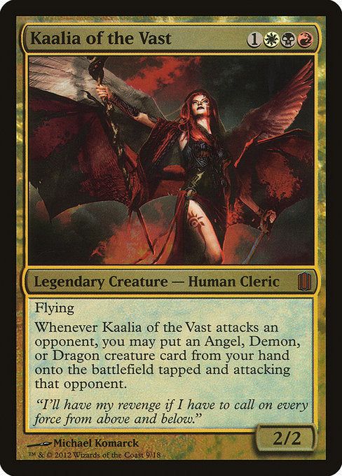 Kaalia of the Vast [Commander's Arsenal], MTG Single - Gamers Grove