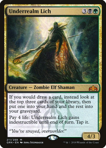 Underrealm Lich [Guilds of Ravnica], MTG Single - Gamers Grove