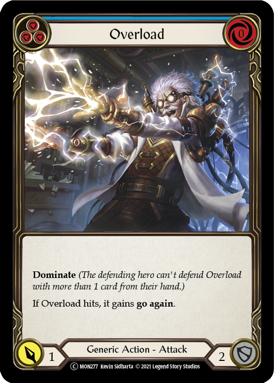 Overload (Blue) [U-MON277] Unlimited Edition Normal