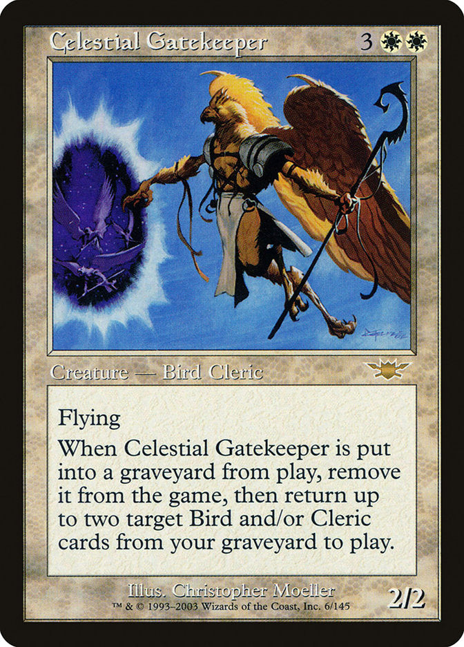 Celestial Gatekeeper [Legions], MTG Single - Gamers Grove