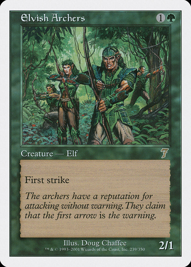 Elvish Archers [Seventh Edition], MTG Single - Gamers Grove