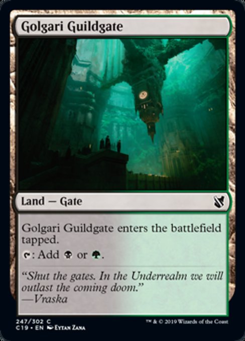 Golgari Guildgate [Commander 2019]