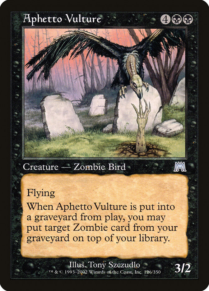 Aphetto Vulture [Onslaught], MTG Single - Gamers Grove