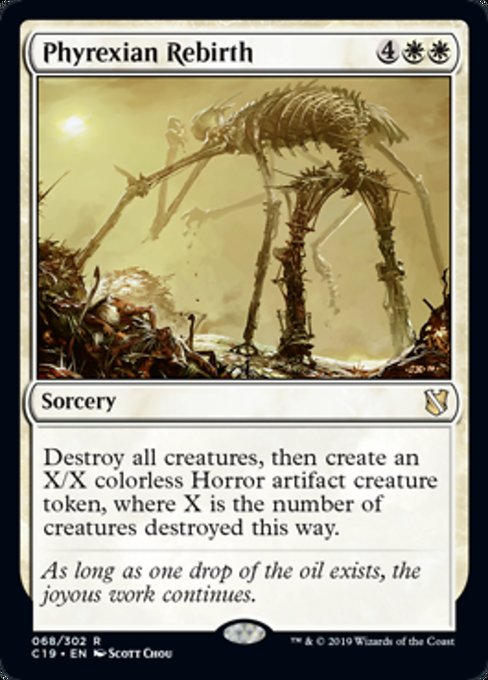 Phyrexian Rebirth [Commander 2019]