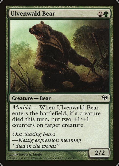 Ulvenwald Bear [Dark Ascension]