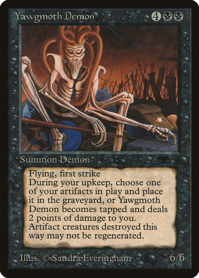 Yawgmoth Demon [Antiquities], MTG Single - Gamers Grove