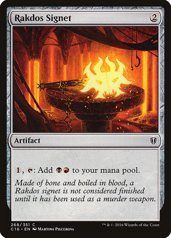Rakdos Signet [Commander 2016], MTG Single - Gamers Grove