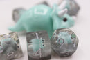 Resin RPG Dice Set - Baby Triceratops