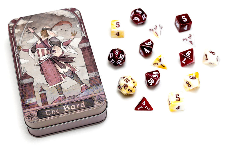 Character Class Dice: The Bard (15 dice)