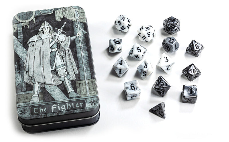 Character Class Dice: The Fighter (15 dice)