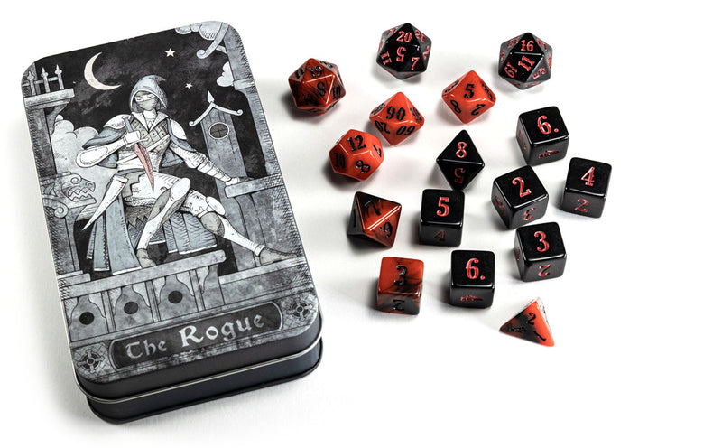 Character Class Dice: The Rogue (16 dice)