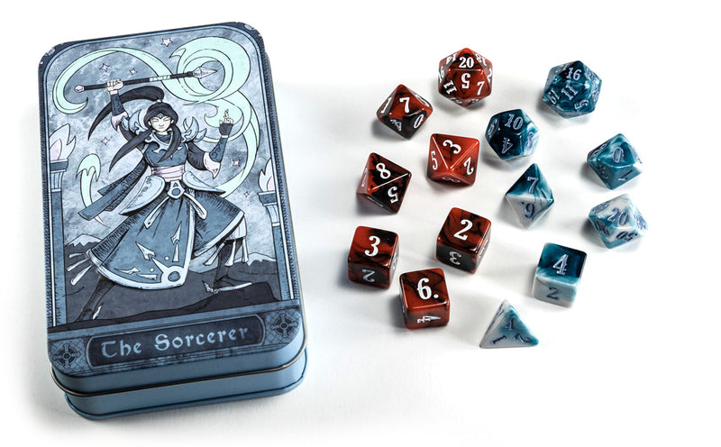 Character Class Dice: The Sorcerer (14 dice)