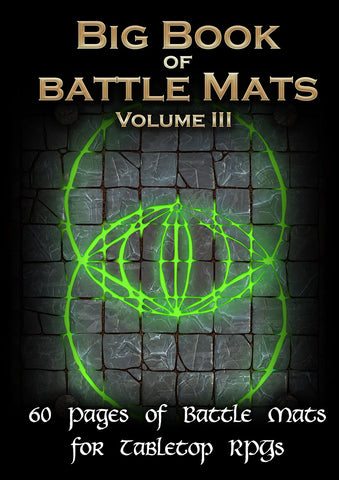 Big Book of Battle Mats Volume 3 (12x9")